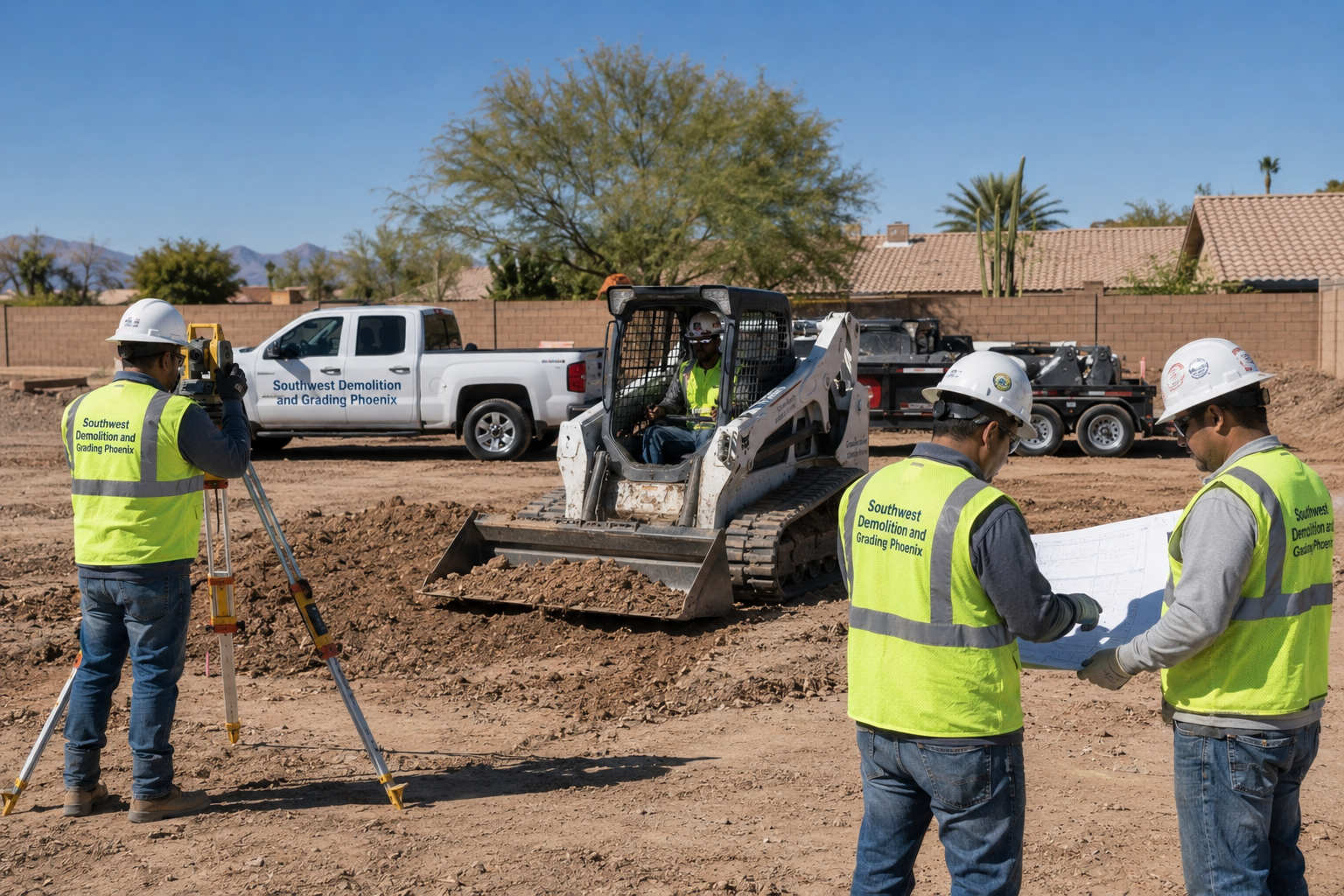 Southwest Demolition and Grading Workers in Scottsdale